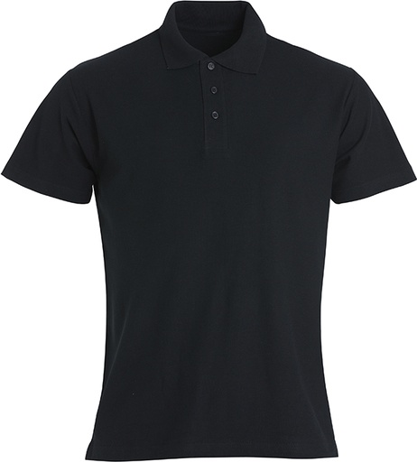 [CL-028230-99] Clique Basic Polo zwart