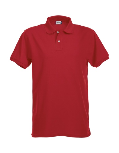 [CL-028240-35] Clique Stretch Premium Polo rood