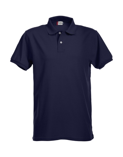 [CL-028240-580] Clique Stretch Premium Polo dark navy