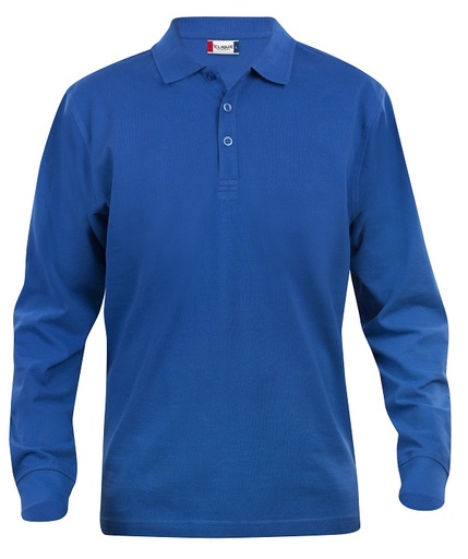 Clique Classic Lincoln L/S Polo kobalt