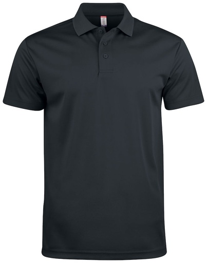 [CL-028254-99] Clique Basic Active Polo zwart