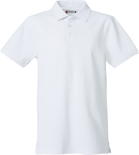 [CL-028260-00] Clique Heavy Premium Polo wit