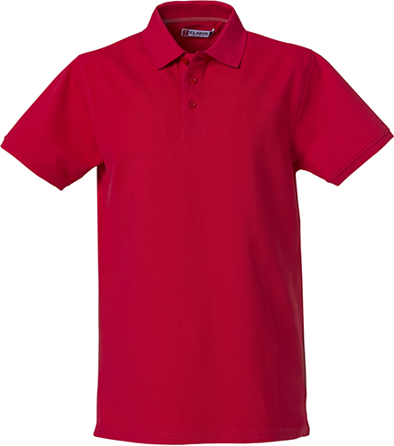 Clique Heavy Premium Polo rood