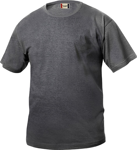 Clique Basic-T antraciet melange