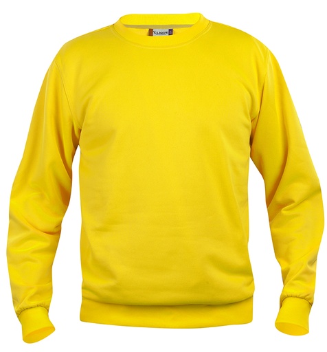 Clique Basic Roundneck lemon