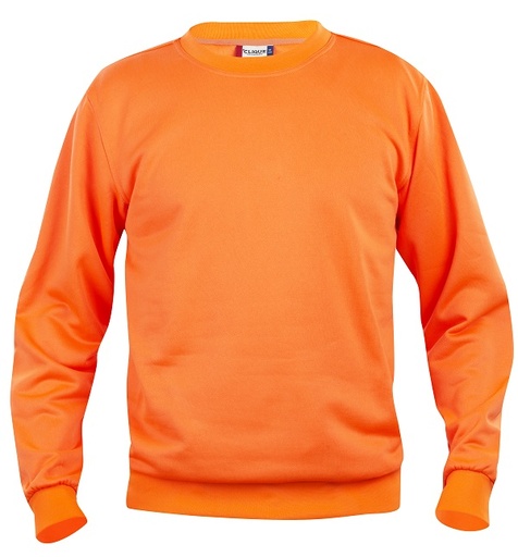 [CL-021030-170] Clique Basic Roundneck signaaloranje