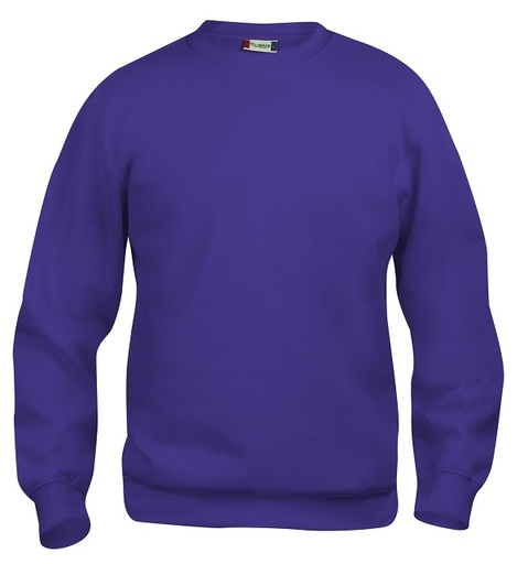 Clique Basic Roundneck helder lila