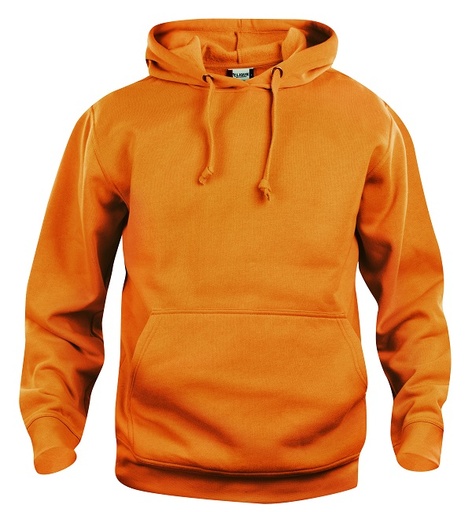 Clique Basic Hoody signaaloranje