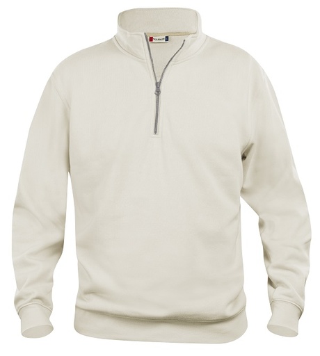 [CL-021033-815] Clique Basic Half Zip licht khaki