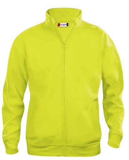 Clique Basic Cardigan signaalgeel