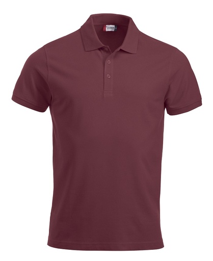 Clique Classic Lincoln S/S Polo bordeaux