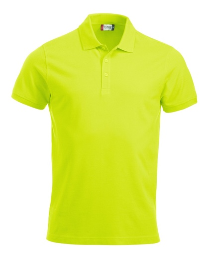 [CL-028244-600] Clique Classic Lincoln S/S Polo signaalgroen