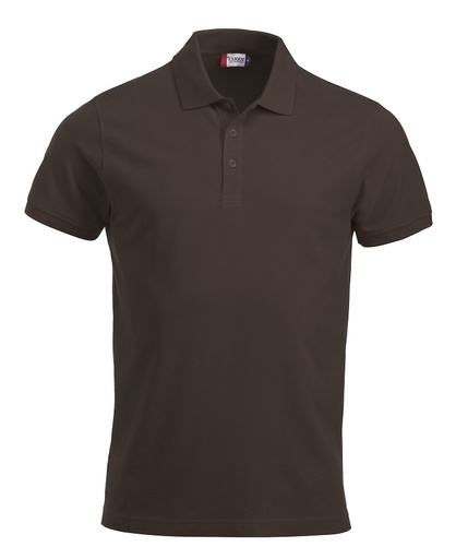 Clique Classic Lincoln S/S Polo dark mocca