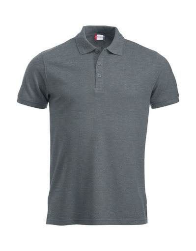 Clique Manhattan Polo antraciet melange