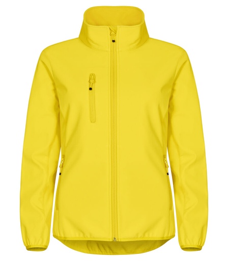 Clique Classic Softshell Jacket Women lemon