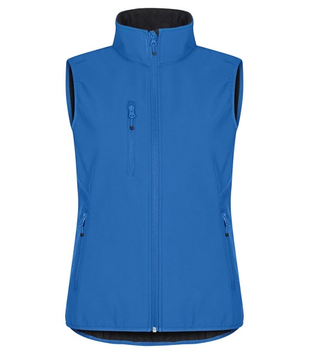 [CL-0200916-55] Clique Classic Softshell Vest Women kobalt