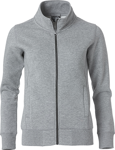 Clique Classic Cardigan Women grijsmelange