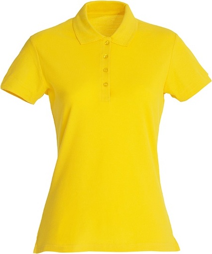 [CL-028231-10] Clique Basic Polo Women lemon