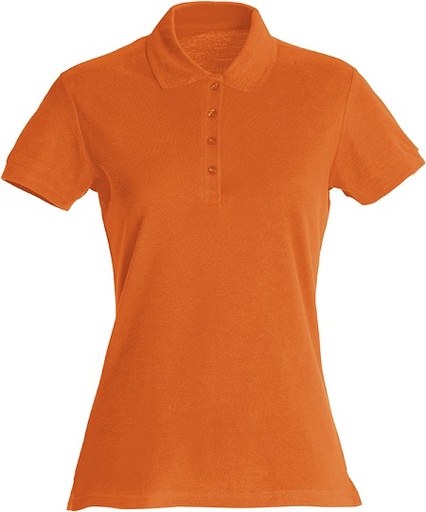 Clique Basic Polo Women dieporanje