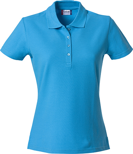 [CL-028231-54] Clique Basic Polo Women turquoise