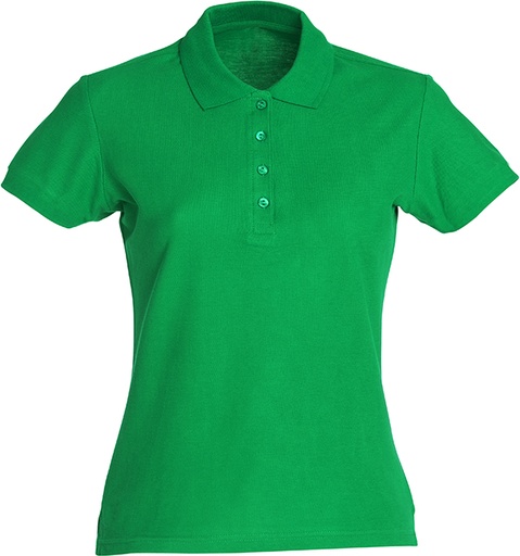 [CL-028231-605] Clique Basic Polo Women appelgroen