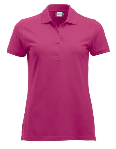 [CL-028246-300] Clique Classic Marion S/S Polo helder kersen