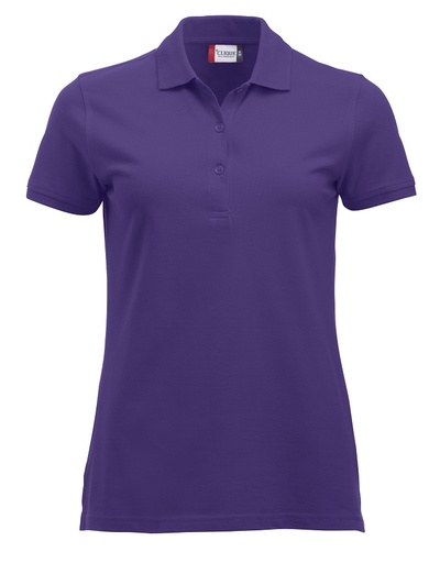 Clique Classic Marion S/S Polo helder lila