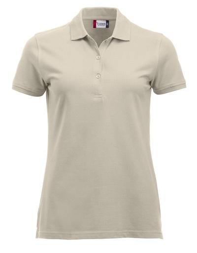 Clique Classic Marion S/S Polo licht khaki
