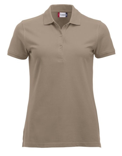 Clique Classic Marion S/S Polo caffe latte