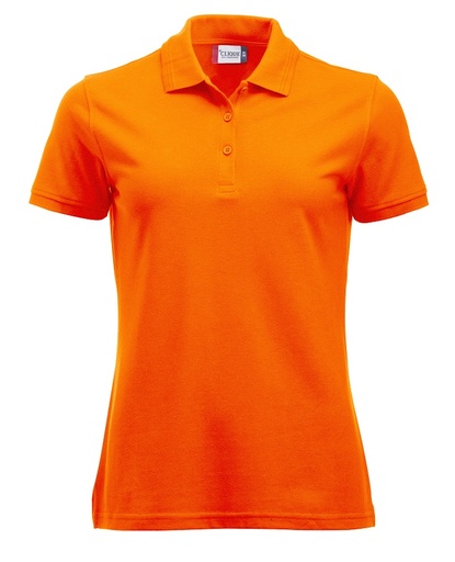 Clique Manhattan Women Polo signaaloranje