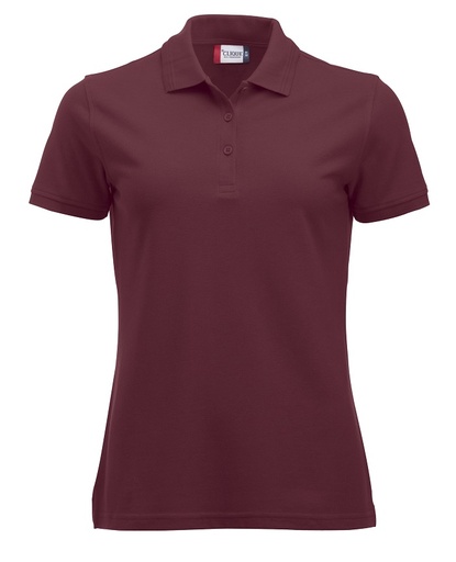 Clique Manhattan Women Polo bordeaux