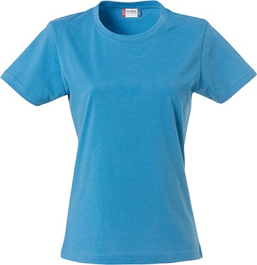 [CL-029031-54] Clique Basic-T Women turquoise