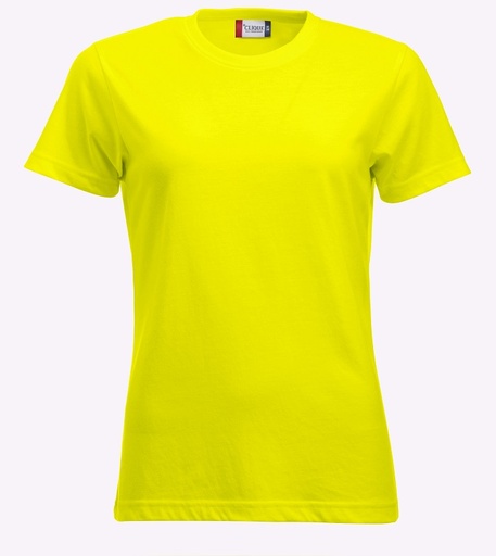 Clique New Classic-T Women signaalgeel