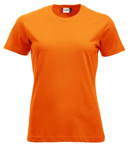 Clique New Classic-T Women signaaloranje