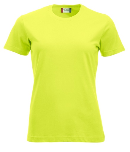 Clique New Classic-T Women signaalgroen