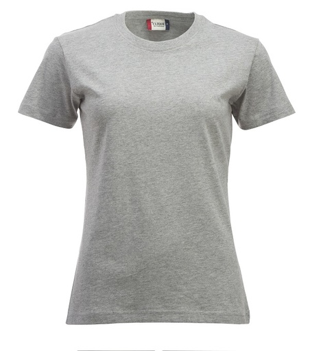 Clique New Classic-T Women grijsmelange