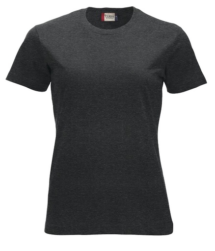 Clique New Classic-T Women antraciet melange