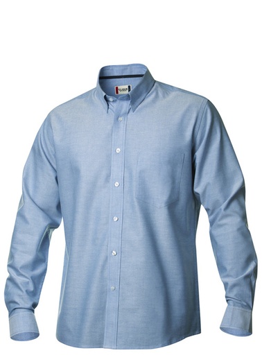 Clique Oxford Shirt kobalt
