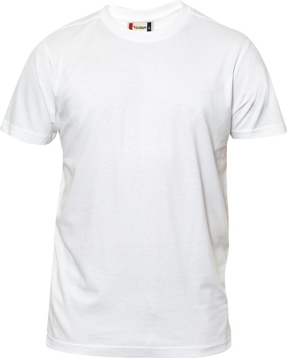 [CL-029340-00] Clique Premium-T Mens wit