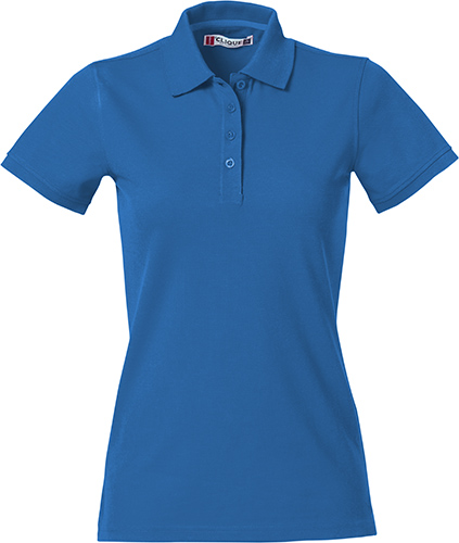 Clique Heavy Premium Polo Women kobalt