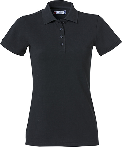 [CL-028261-99] Clique Heavy Premium Polo Women zwart