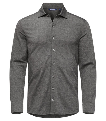 Cutter & Buck Advantage Shirt Men antraciet melange