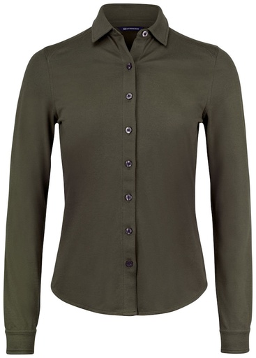 Cutter & Buck Advantage Shirt Women ivy groen