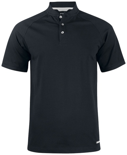 [CB-353406-99] Cutter & Buck Advantage Stand-Up Collar Polo zwart
