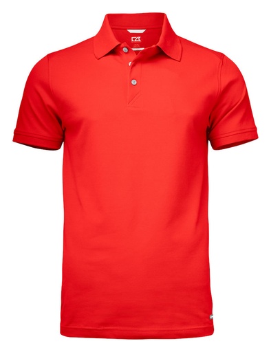 [CB-354418-35] Cutter & Buck Advantage Polo Men rood