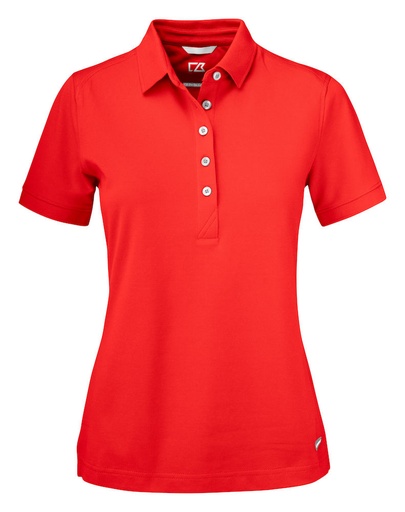 [CB-354419-35] Cutter & Buck Advantage Polo Women rood