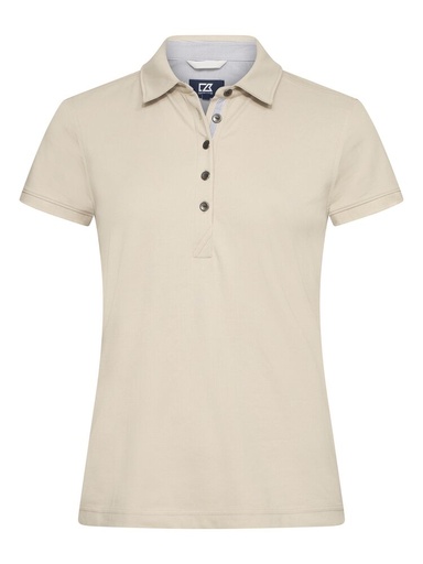 [CB-354421-02] Cutter & Buck Advantage Premium Polo Women beige