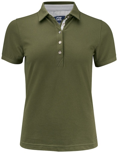 [CB-354421-640] Cutter & Buck Advantage Premium Polo Women ivy groen