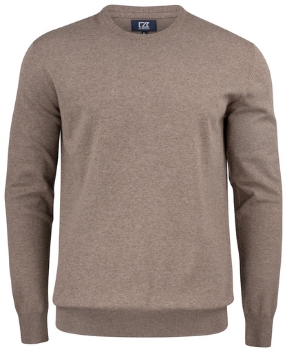 Cutter & Buck Oakville Crewneck Men nougat mélange