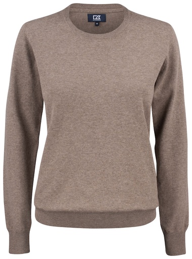 [CB-355417-834] Cutter & Buck Oakville Crewneck Women nougat mélange